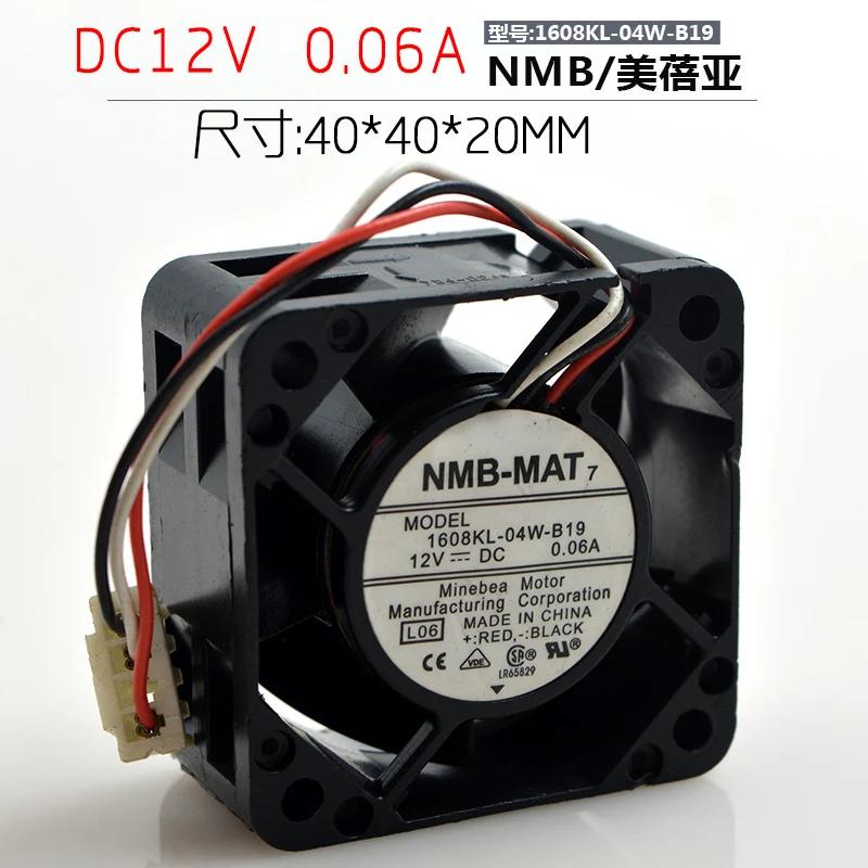  NMB-MAT 1608KL-04W-B19 4CM 4020 DC12V 0.06A ġ  ð 